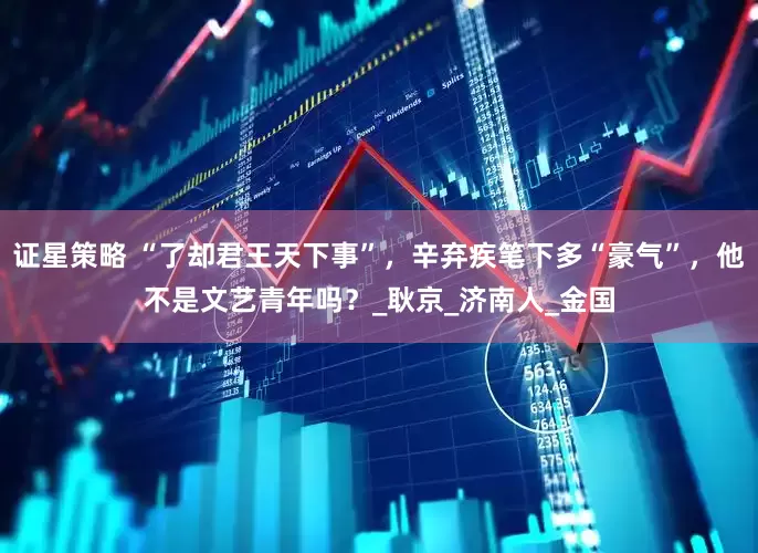 证星策略 “了却君王天下事”，辛弃疾笔下多“豪气”，他不是文艺青年吗？_耿京_济南人_金国