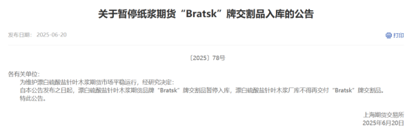 拉伯配资 纸浆交割品牌调整 影响有哪些？