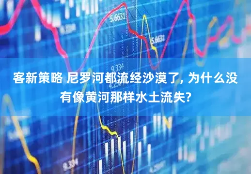 客新策略 尼罗河都流经沙漠了, 为什么没有像黄河那样水土流失?